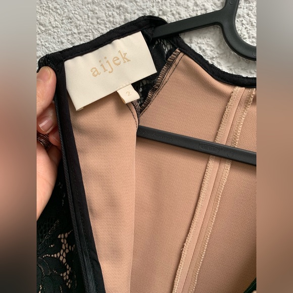 BNWOT aijek | Revolve | lace dress in black - Picture 3 of 7